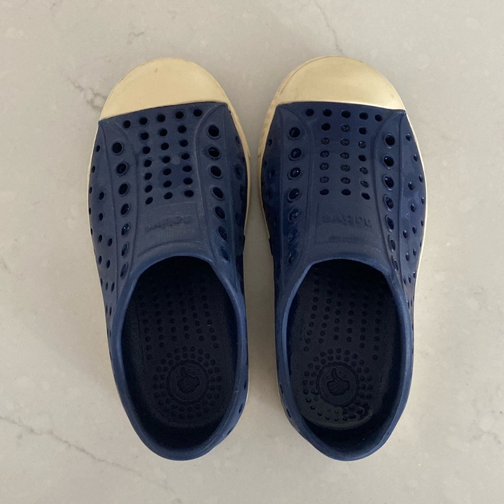 Navy native shoes